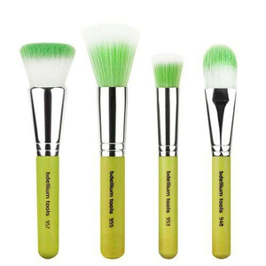 Bdellium Tools Green Bambu Foundation Zestaw 4 pędzli do podkładu