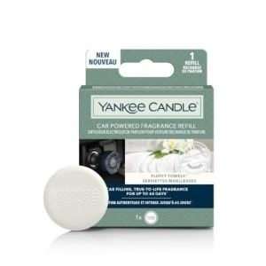 Yankee Candle Fluffy Towels Elektryczny Odświeżacz do Samochodu Uzupełniacz