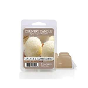 Country Candle Wosk Zapachowy Coconut & Marshmallow 64g