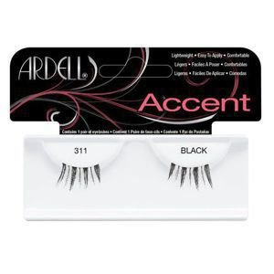 Ardell Accent Rzęsy połówki na pasku 311 Black