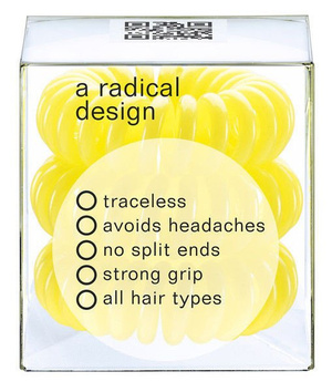 Invisibobble Gumka do włosów Submarine Yellow 3 szt