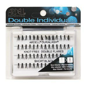 ARDELL Double Knot Free RZĘSY KĘPKI SHORT Black 56szt