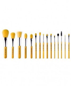 Bdellium Tools Yellow Bambu Zestaw 15 pędzli do makijażu