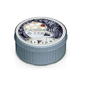 Kringle Candle Świeczka Coloured Daylight Cashmere & Cocoa