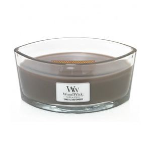 woodwick świeca zapachowa elipsa sand & driftwood