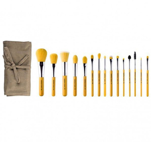 Bdellium Tools Yellow Bambu Zestaw 15 pędzli do makijażu