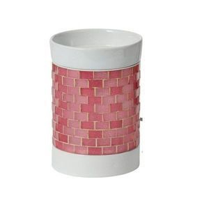 YANKEE CANDLE Glitter Glow Electric Wax Melt Warmer - kominek elektryczny do wosków SCENTERPIECE różowy