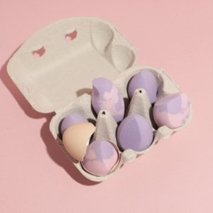 Boho Beauty Zestaw 6-ciu Gąbek do Makijażu Lilac Rose