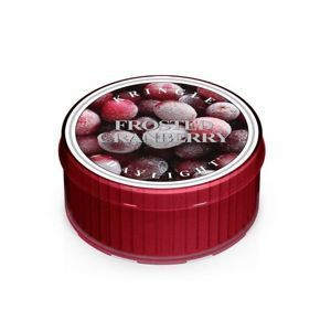 Kringle Candle Świeczka Coloured Daylight Frosted Cranberry